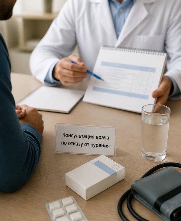 Консультация врача по отказу от курения для взрослых в Тольятти