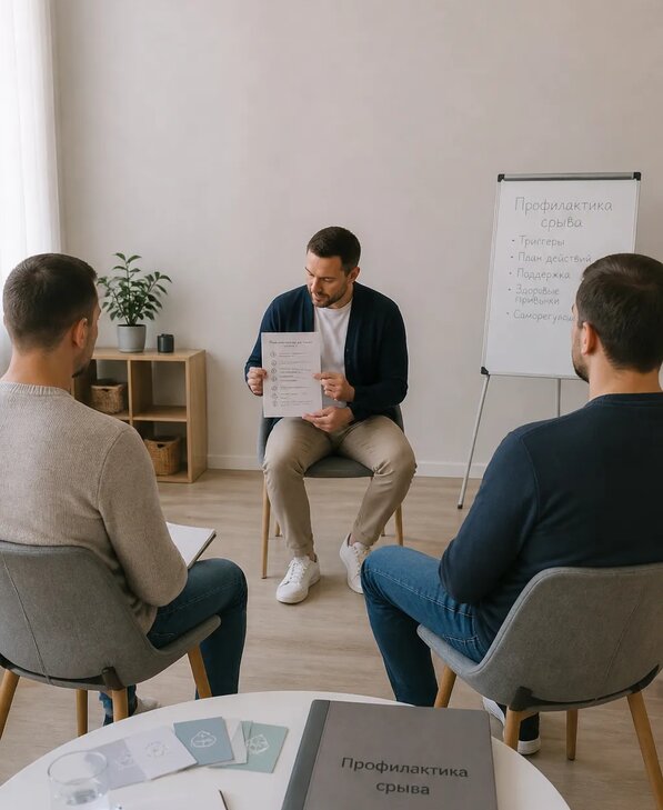 Групповая профилактика срыва в Тольятти от 2586 р. | Медзона
